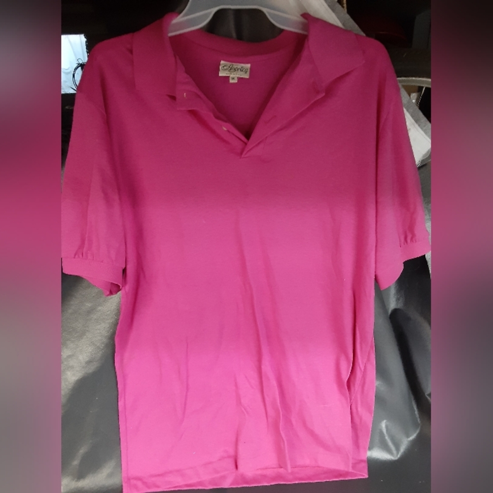 PINK polo Medium